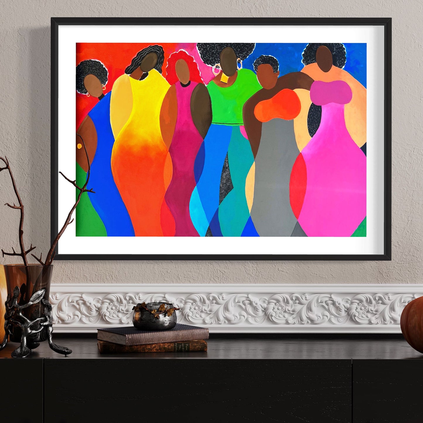 "Colorful Sisters"
