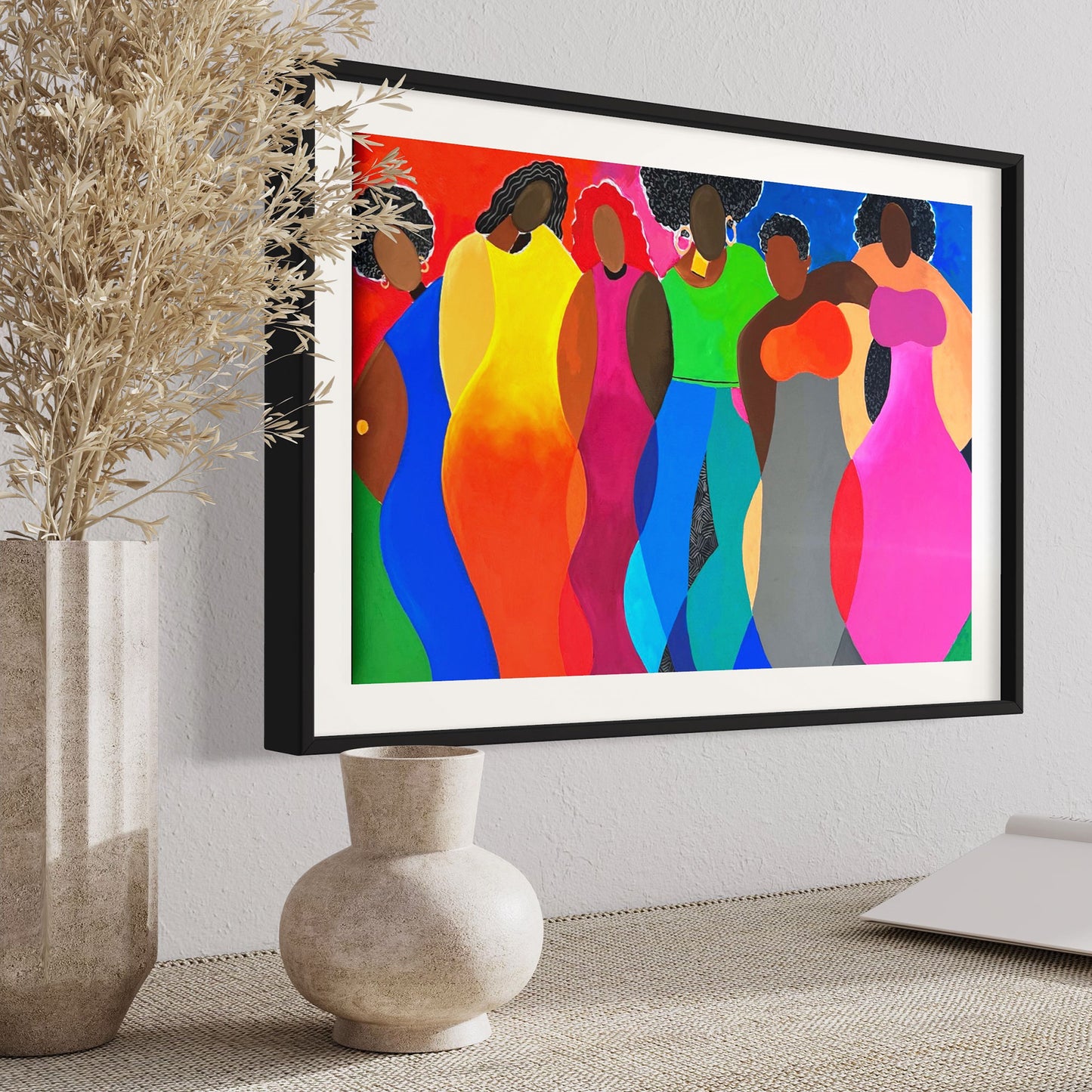 "Colorful Sisters"